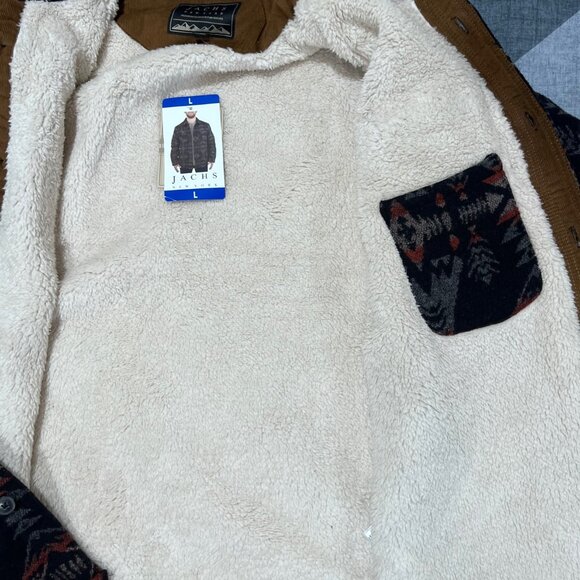 Jachs Men's Shirt Wool Blend Jacket - NWT - Size Large - Picture 12 of 14